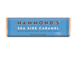 Hammond's Sea Side Caramel Milk Chocolate Bar 2.25oz 12ct